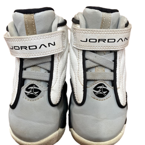 Toddler Air Jordan 2017 size 6C white‎ gray black - Picture 1 of 8